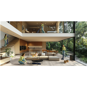 Tineco Floor One S7 Stretch, Wet & Dry, tamsiai mėlynas - Belaidis plaunantis siurblys
