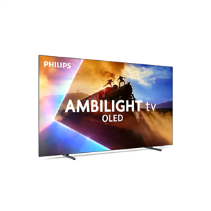 Philips OLED770, 55'', 4K UHD, OLED, pilkas - Televizorius