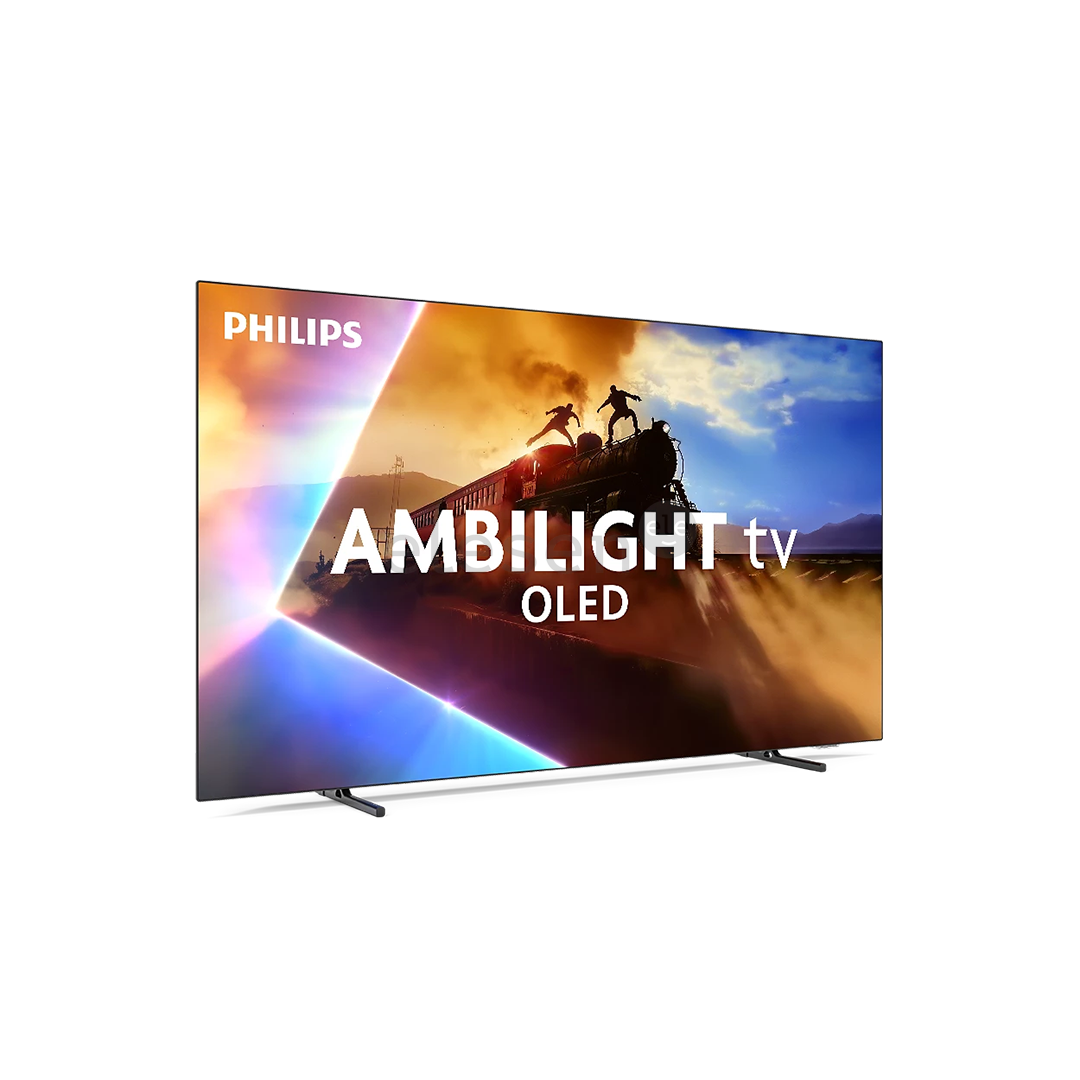 Philips OLED770, 55'', 4K UHD, OLED, pilkas - Televizorius