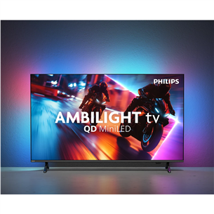 Philips MLED920, 55'', 4K UHD, Mini LED, juodas - Televizorius