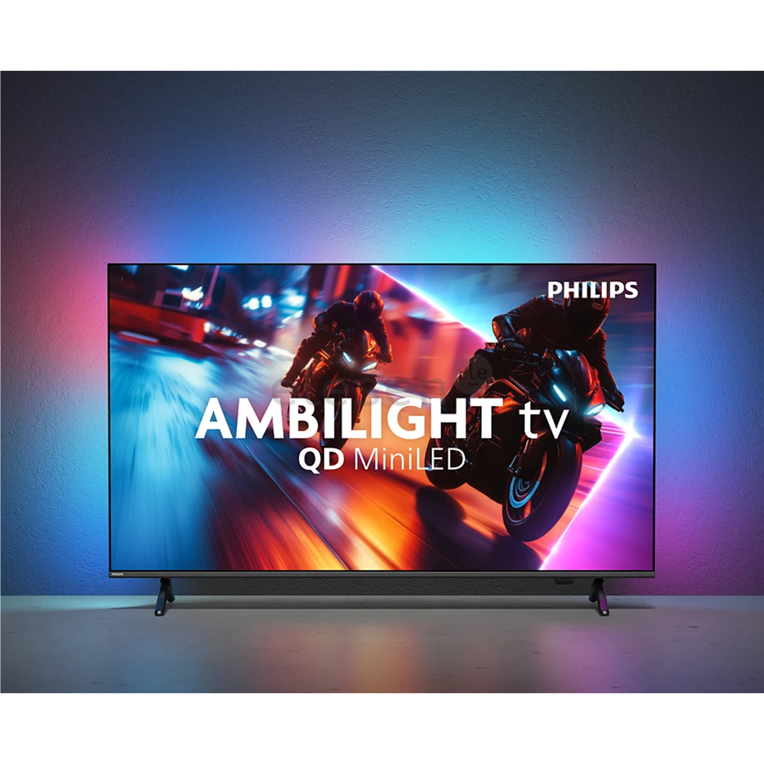 Philips MLED920, 55'', 4K UHD, Mini LED, juodas - Televizorius
