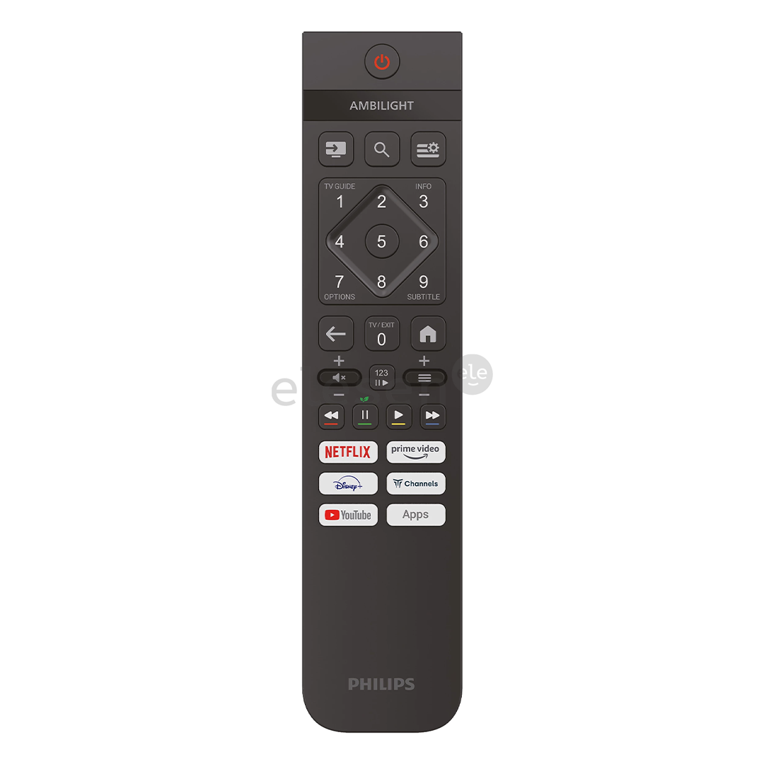 Philips PUS8010, 65'', 4K UHD, LED, juodas - Televizorius