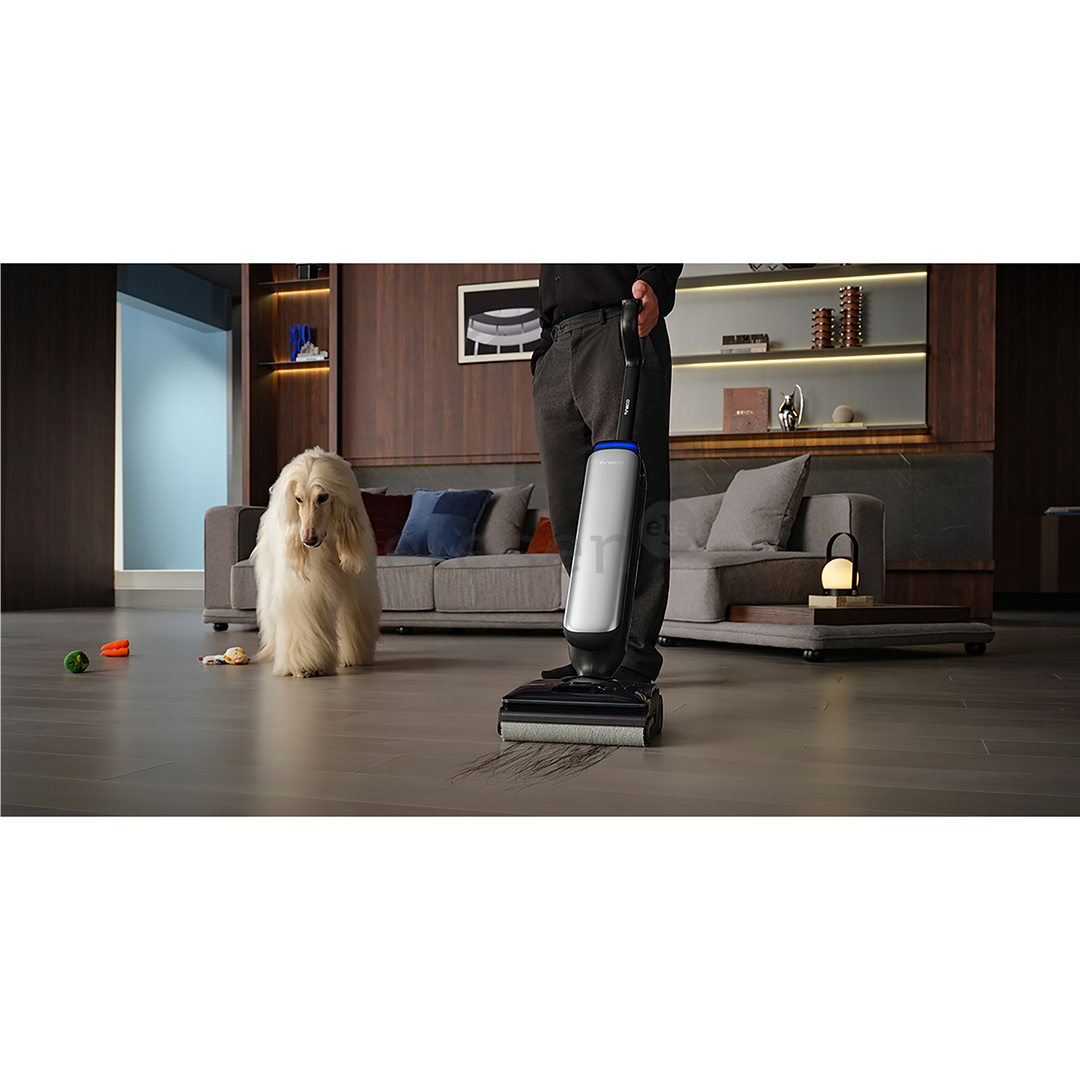 Tineco Floor One S9 Artist Premium, Wet & Dry, sidabro spalvos/juodas - Plaunantis dulkių siurblys