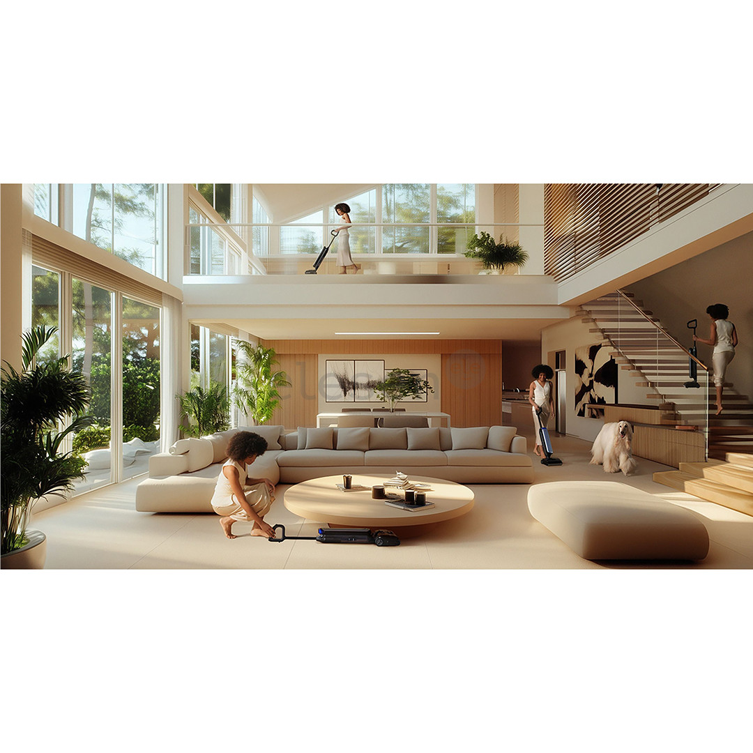 Tineco Floor One S9 Artist Premium, Wet & Dry, sidabro spalvos/juodas - Plaunantis dulkių siurblys