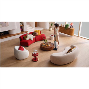 Tineco Floor One S9 Artist Premium, Wet & Dry, sidabro spalvos/juodas - Plaunantis dulkių siurblys