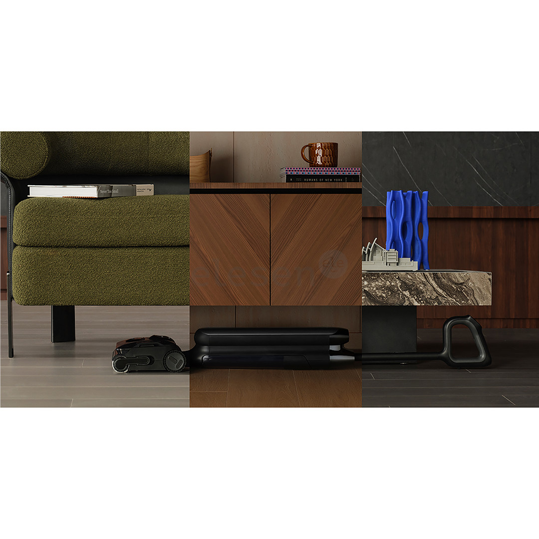 Tineco Floor One S9 Artist Premium, Wet & Dry, sidabro spalvos/juodas - Plaunantis dulkių siurblys