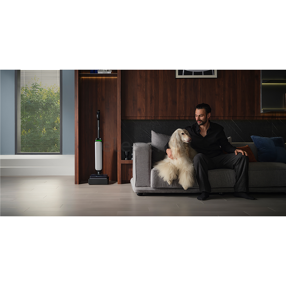 Tineco Floor One S9 Artist Premium, Wet & Dry, sidabro spalvos/juodas - Plaunantis dulkių siurblys