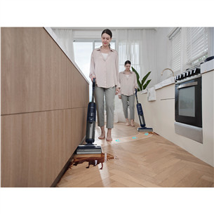 Tineco Floor One S6 Flashdry Pet, mėlynas - Belaidis plaunantis siurblys