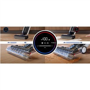 Tineco Floor One S6 Flashdry Pet, mėlynas - Belaidis plaunantis siurblys