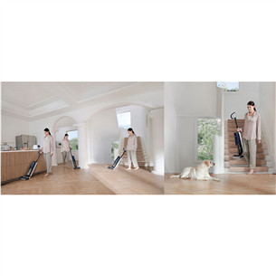 Tineco Floor One S6 Flashdry Pet, mėlynas - Belaidis plaunantis siurblys