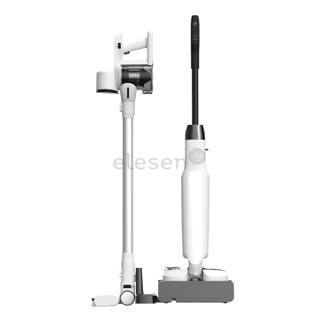 Tineco Switch S6 Stretch Plus, baltas/juodas - Belaidis plaunantis siurblys