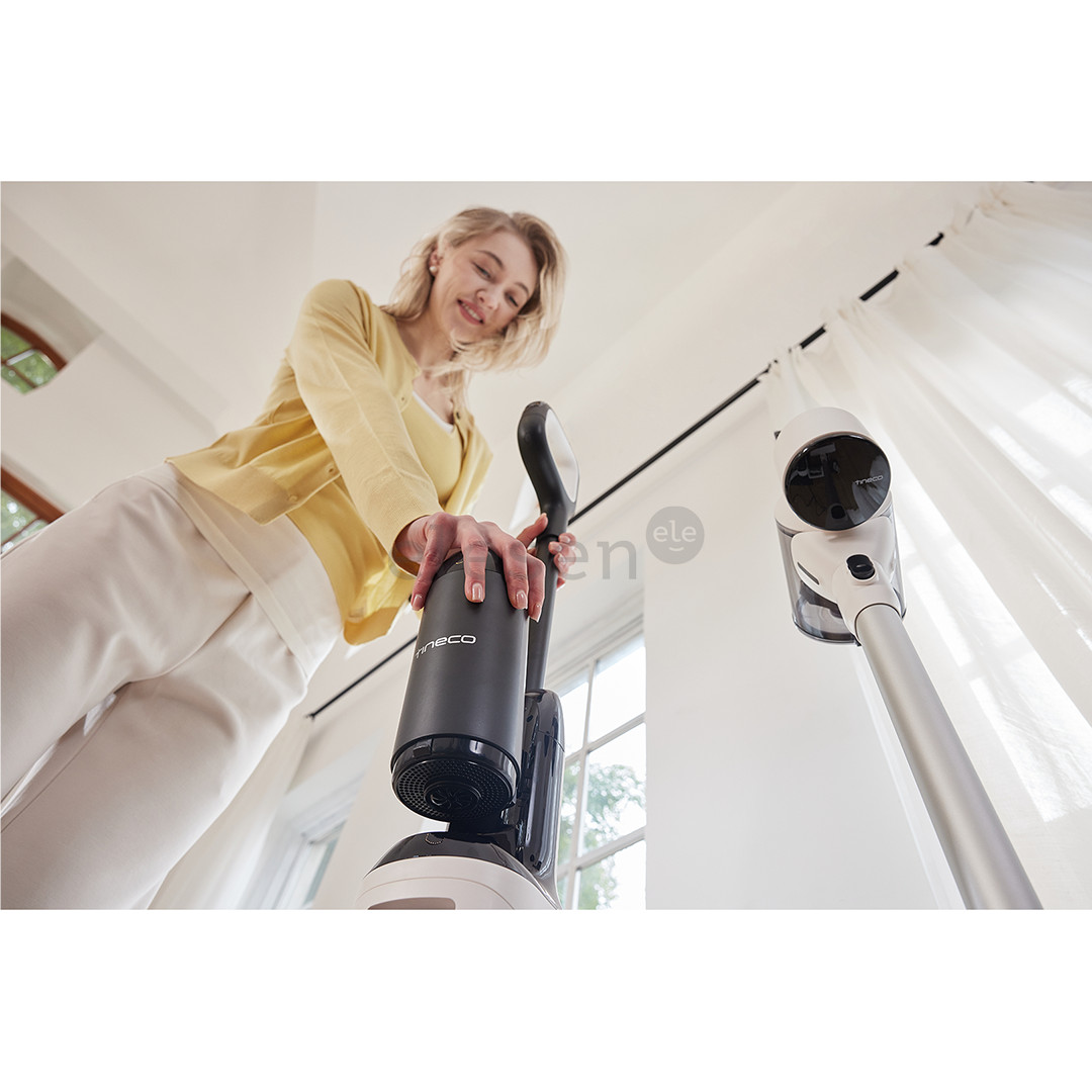 Tineco Switch S6 Stretch Plus, baltas/juodas - Belaidis plaunantis siurblys