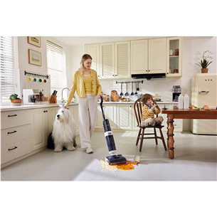 Tineco Switch S6 Stretch Plus, baltas/juodas - Belaidis plaunantis siurblys