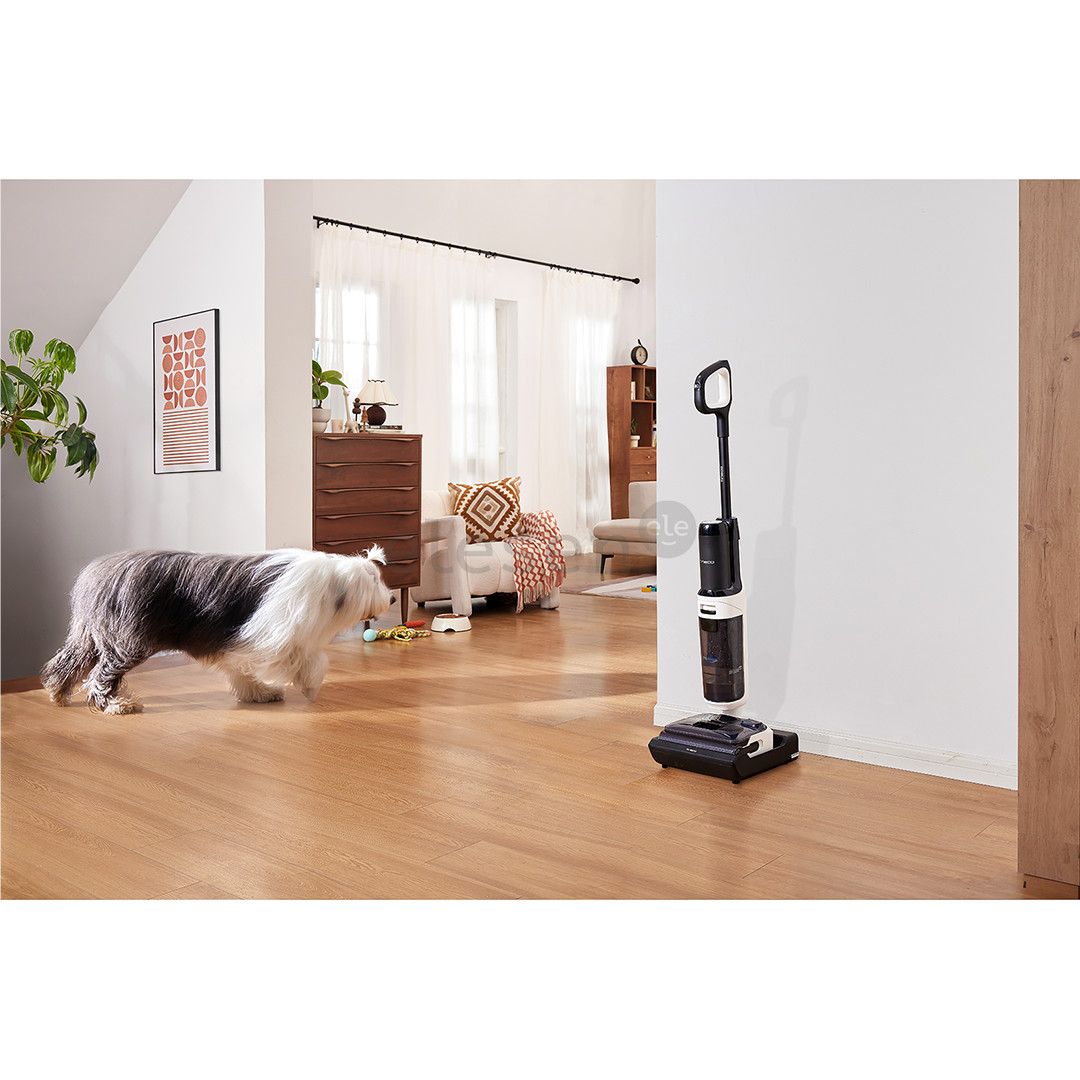 Tineco Switch S6 Stretch Plus, baltas/juodas - Belaidis plaunantis siurblys