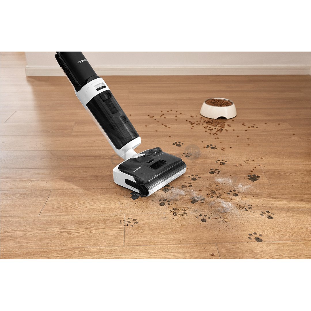 Tineco Switch S6 Stretch Plus, baltas/juodas - Belaidis plaunantis siurblys