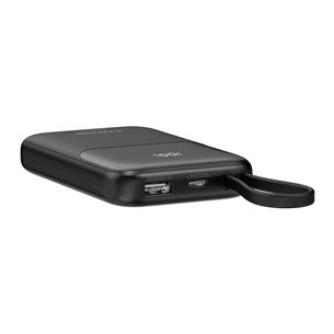 Canyon OnPower 101, 10 000 mAh, juoda - Išorinė baterija