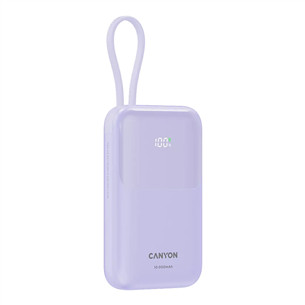 Canyon OnPower 101, 10 000 mAh, purple - Power bank