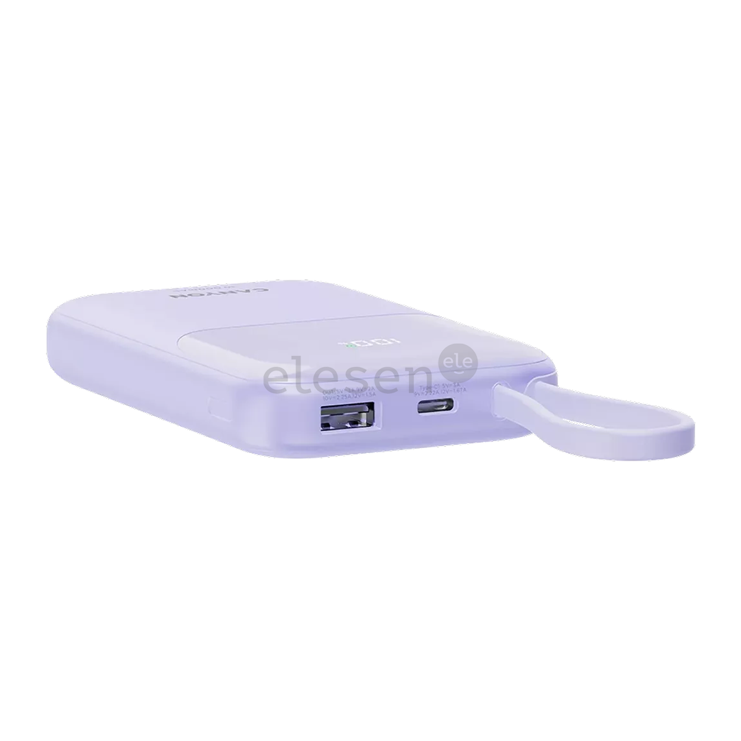 Canyon OnPower 101, 10 000 mAh, violetinė - Išorinė baterija