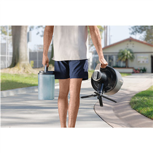 Shark FlexBreeze Pro Mist, серый - Портативный вентилятор