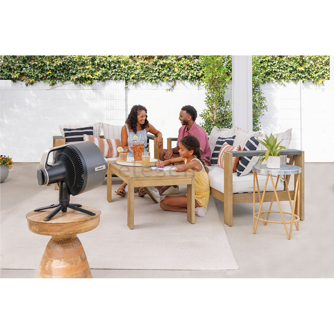 Shark FlexBreeze Pro Mist, серый - Портативный вентилятор