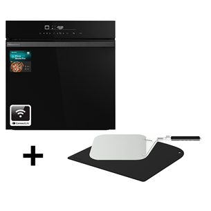 Hisense, 77 L, pirolizinio valymo, juoda - Įmontuojama orkaitė