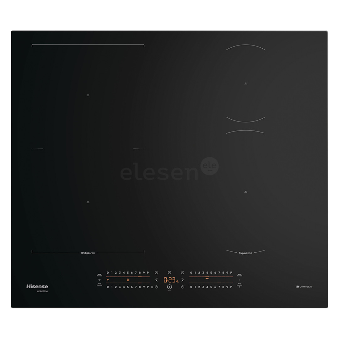 Hisense, plotis 59.5 cm, berėmė, juoda - Įmontuojama indukcinė kaitlentė
