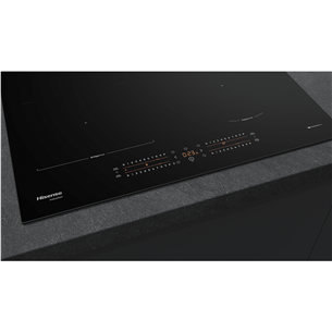Hisense, width 59.5 cm, frameless, black - Built-in induction hob