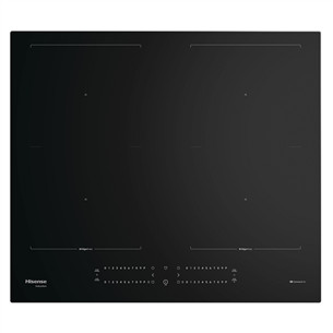 Hisense, width 59.5 cm, frameless, black - Built-in induction hob HI6442BSCWF