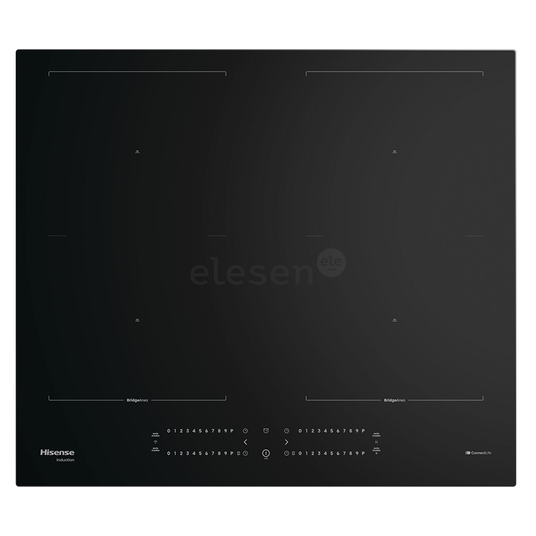 Hisense, plotis 59.5 cm, berėmė, juoda - Įmontuojama indukcinė kaitlentė