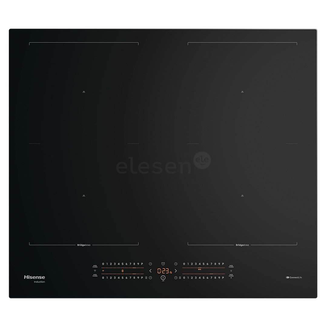 Hisense, plotis 59.5 cm, berėmė, juoda - Įmontuojama indukcinė kaitlentė