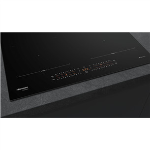 Hisense, plotis 59.5 cm, berėmė, juoda - Įmontuojama indukcinė kaitlentė