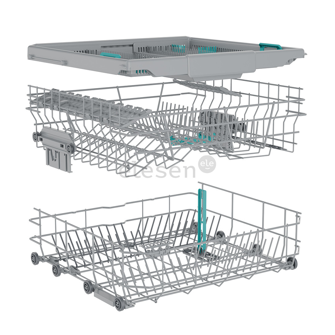 Hisense, 16 place settings - Built-in dishwasher