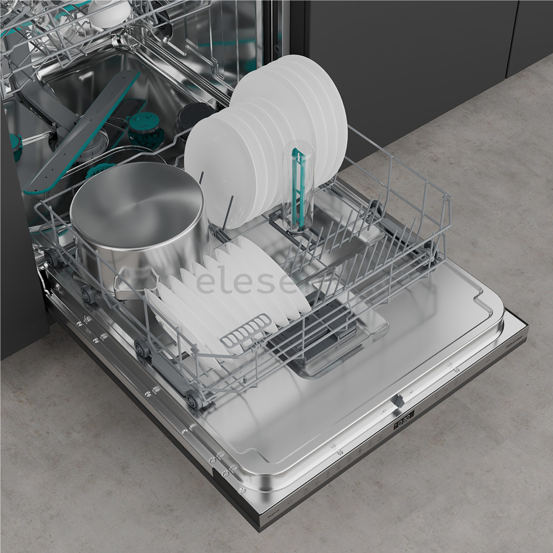 Hisense, 16 place settings - Built-in dishwasher