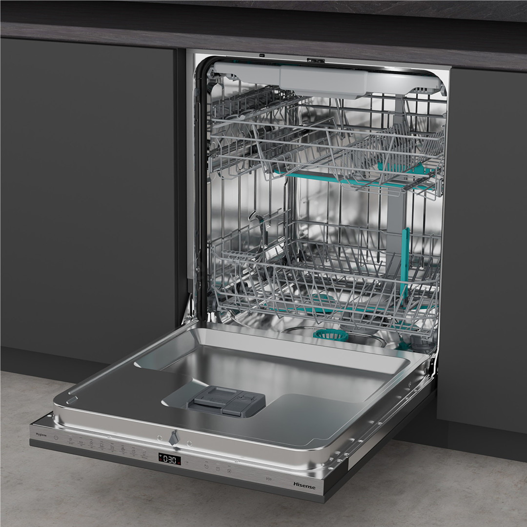 Hisense, 16 place settings - Built-in dishwasher