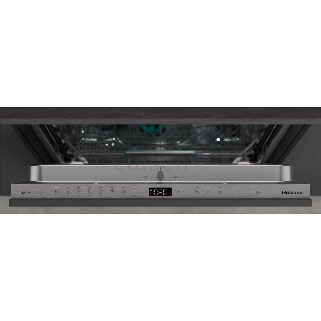 Hisense, 16 комплектов посуды - Интегрируемая посудомоечная машина
