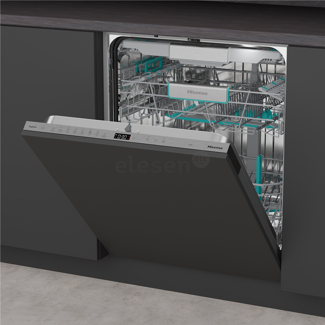 Hisense, 16 komplektų talpa - Įmontuojama indaplovė