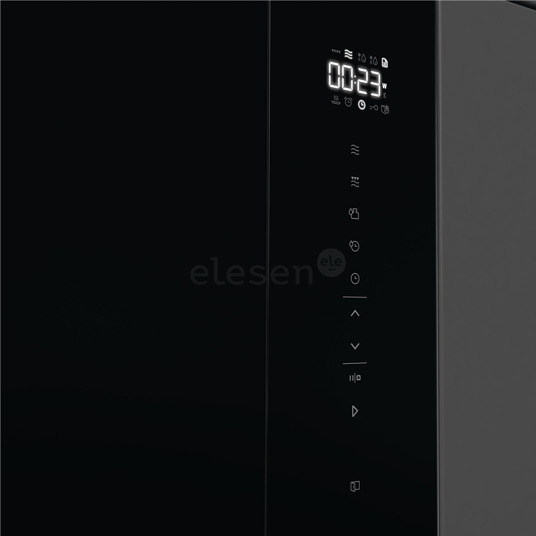 Hisense, 25 L, 1450 W, juoda - Įmontuojama mikrobangų krosnelė su griliu