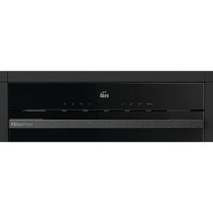 Hisense, 34 L, 1450 W, juoda - Įmontuojama mikrobangų krosnelė su griliu