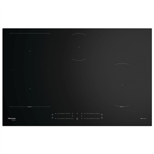 Hisense, width 79,5 cm, black - Built-in induction hob HI8432BSCWF