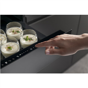 Hisense, black - Built-in warming drawer