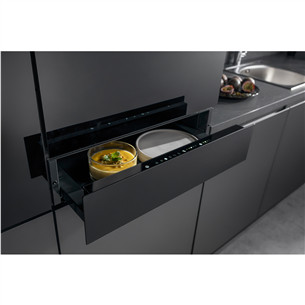 Hisense, black - Built-in warming drawer