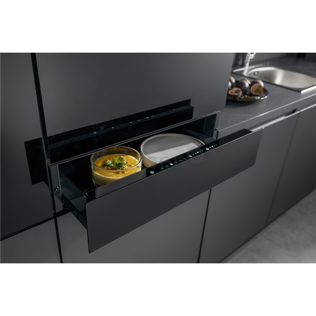Hisense, black - Built-in warming drawer