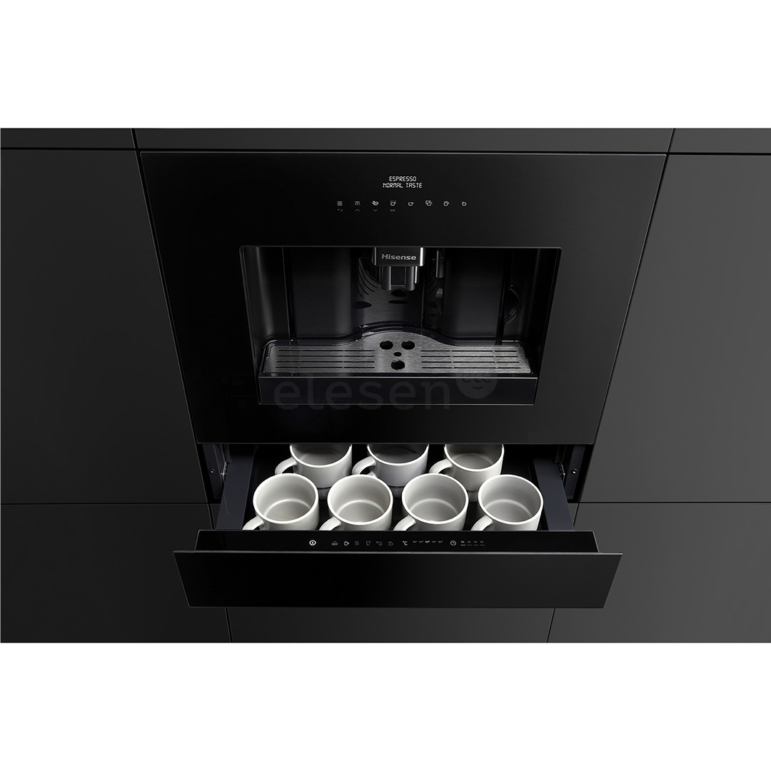 Hisense, black - Built-in warming drawer