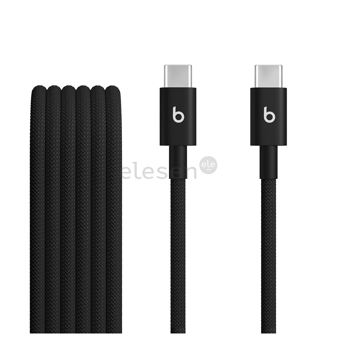 Beats USB-C Woven Cable, 1,5 m, bolt black - Cable