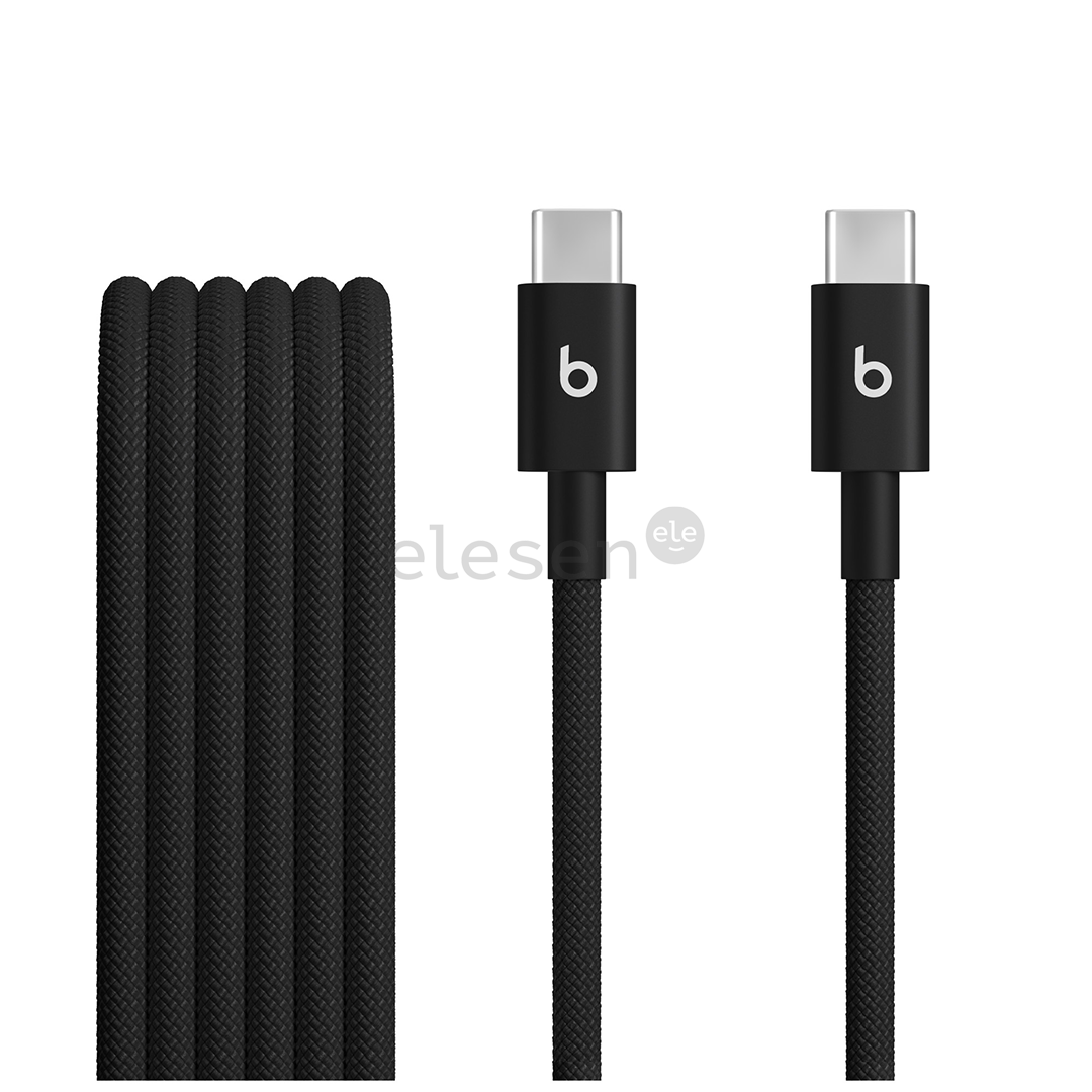 Beats USB-C Woven Cable, 1,5 m, juodas - Laidas