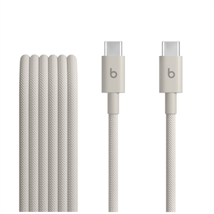 Beats USB-C Woven Cable, 1,5 m, pilkas - Laidas MDGD4ZM/A
