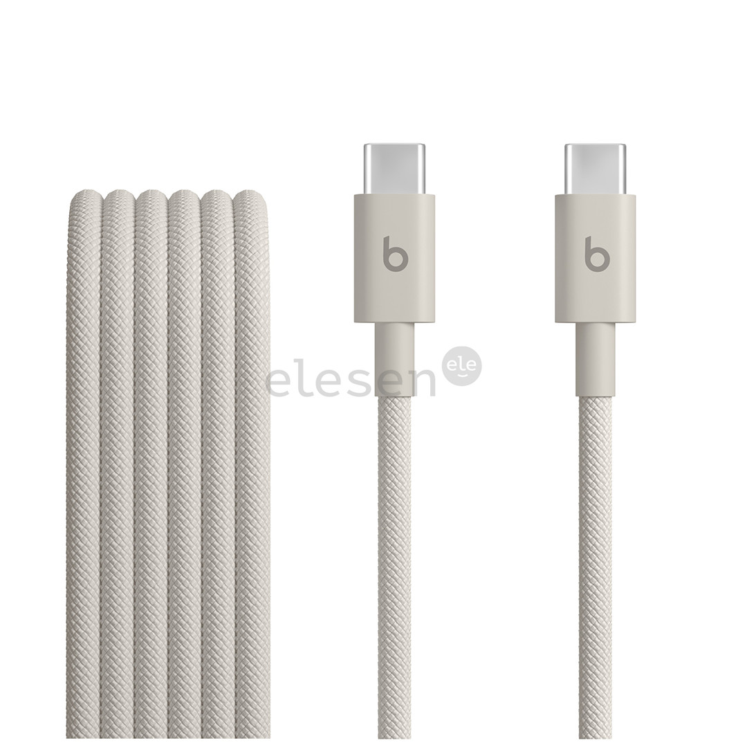 Beats USB-C Woven Cable, 1,5 m, pilkas - Laidas