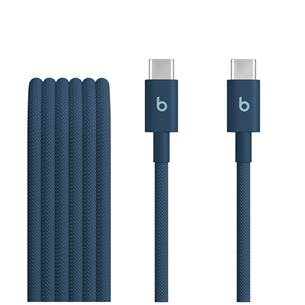Beats USB-C Woven Cable, 1,5 m, tamsiai mėlynas - Laidas MDGE4ZM/A