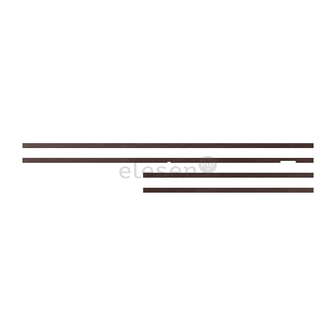 Samsung The Frame, 75'', brown - Customizable TV frame