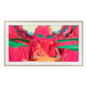 Samsung The Frame, 75'', smėlio spalvos - Televizoriaus rėmelis